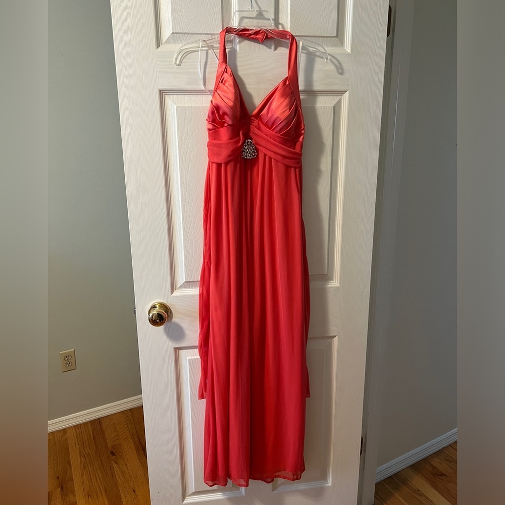 Peach Prom Dress